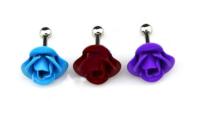 Rose Flower Ear Tragus Cartilage Earring Stud - Beautiful Painted Body Jewellery