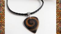 Tribal Tone Timber Guitar Pick Choker - SPECIAL EDITION Snake, Anemone or Starfi