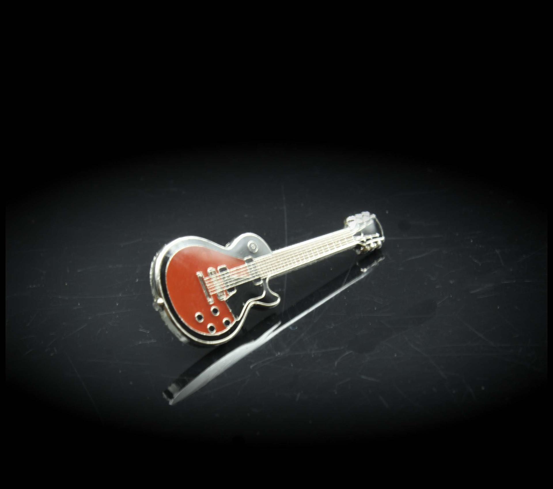 Guitar Pin Badge Sunburst Rare Special 55