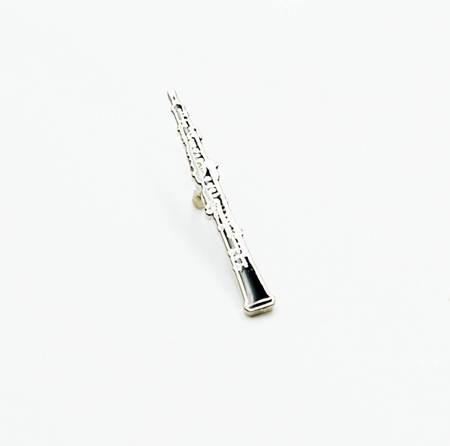 Oboe Music Pin Badge
