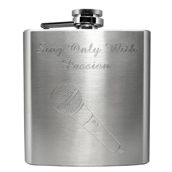 HIP FLASKS With Choice Of Microphones