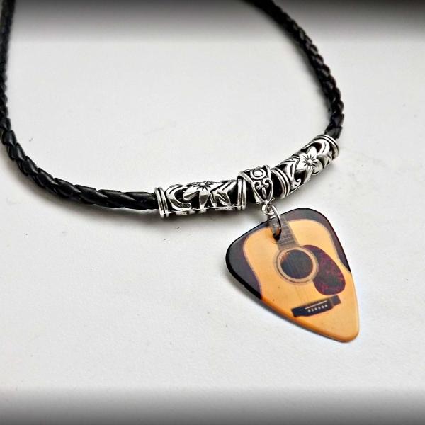 "Guitar Body" Image Choker Necklaces - Customisable!