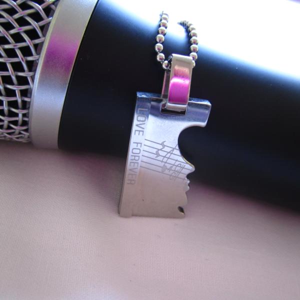 Musical Notes Jigsaw Tag Pendant