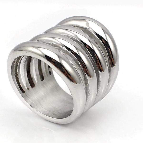 Wide Party Punk Rings for Women