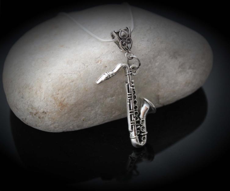 Saxophone Necklace Music Jewellery Online