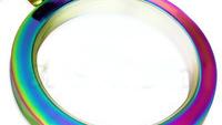 True Colors - Anodized Glass Circle Pendant