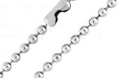 Stainless Steel Military Ball Link Chain 56cm - 3mm