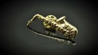 Saxophone Pin Badges - 3D Detailed Design - Alto, Tenor & Baritone