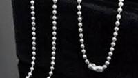 Stainless Steel Military Ball Link Chain 56cm - 3mm