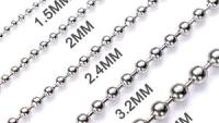 Ball Chain Sizing Guide