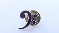 Bass Clef Pin  Brooch