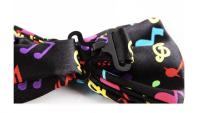 Musical Note Bow Tie - Colourful & Funky!