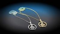 Music jewellery pendant from Chrissie C