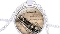 Music Pendant Clarinet