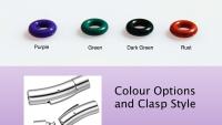 Clasp and colour options