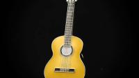 Classical Acoustic Guitar Pin Badge