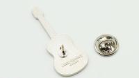 Classical Acoustic Guitar Pin Badge