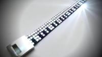 Keyboard Bracelet with Crystals