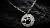 Drumkit Coin Necklace