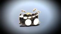 music jewellery pin badges from Chrissie C at Music Jewellery Online