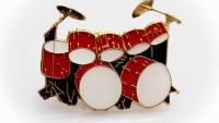 music jewellery pin badges from Chrissie C at Music Jewellery Online