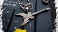 Electric Guitar Pendant - Off The Wall Shape