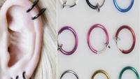 Fake Piercing Ring for Lip, Ear or Nose