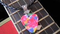 Retro Guitar Pick Necklaces