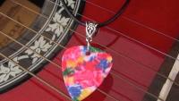 Retro Guitar Pick Necklaces