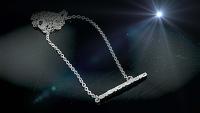 Flute Necklace - 925 Sterling Silver