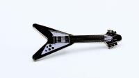 Gibson Flying V Style Guitar Pin Badge