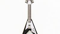 Gibson Flying V Style Guitar Pin Badge