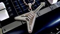 Guitar Pendant Flying V Style