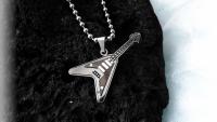 Guitar Pendant Flying V Style