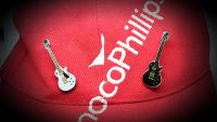 Gibson Les Paul Custom Style Guitar Pin Badge