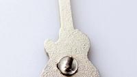 Gibson Les Paul Custom Style Guitar  Pin Badge