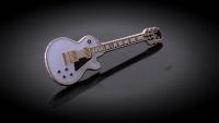Gibson Les Paul Custom Style Guitar Pin Badge