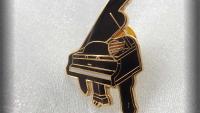 Grand Piano Pin Brooch