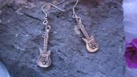 Guitar Drop Earrings