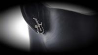 Guitar Earrings - Stainless Steel