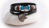 Guitar Bracelet in Leather