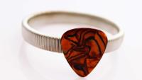 Guitar Pick Stretchable Bangle - Choice of Design