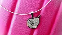 Guitar Musical Love Note Pendant - Customisable