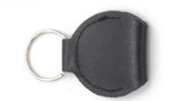 Guitar Pick Holder Keychain Genuine Leather