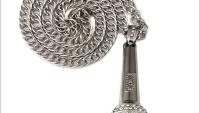 Microphone Necklace Large Hip Hop /Rapper -Gold or Silver
