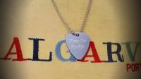 Guitar Pick Metal Necklace