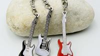 Mini Guitar Keychain Fender Stratocaster Style