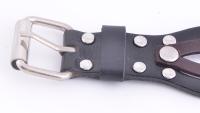 Leather Punk Bracelet With Music Snap Buttons