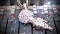Microphone Necklace Hip Hop Style