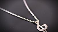 Treble Clef Necklace